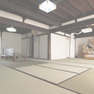 埋木舎昔懐かしい座敷と天井・梁