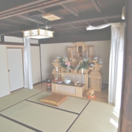 陽光が心地よいお仏壇
